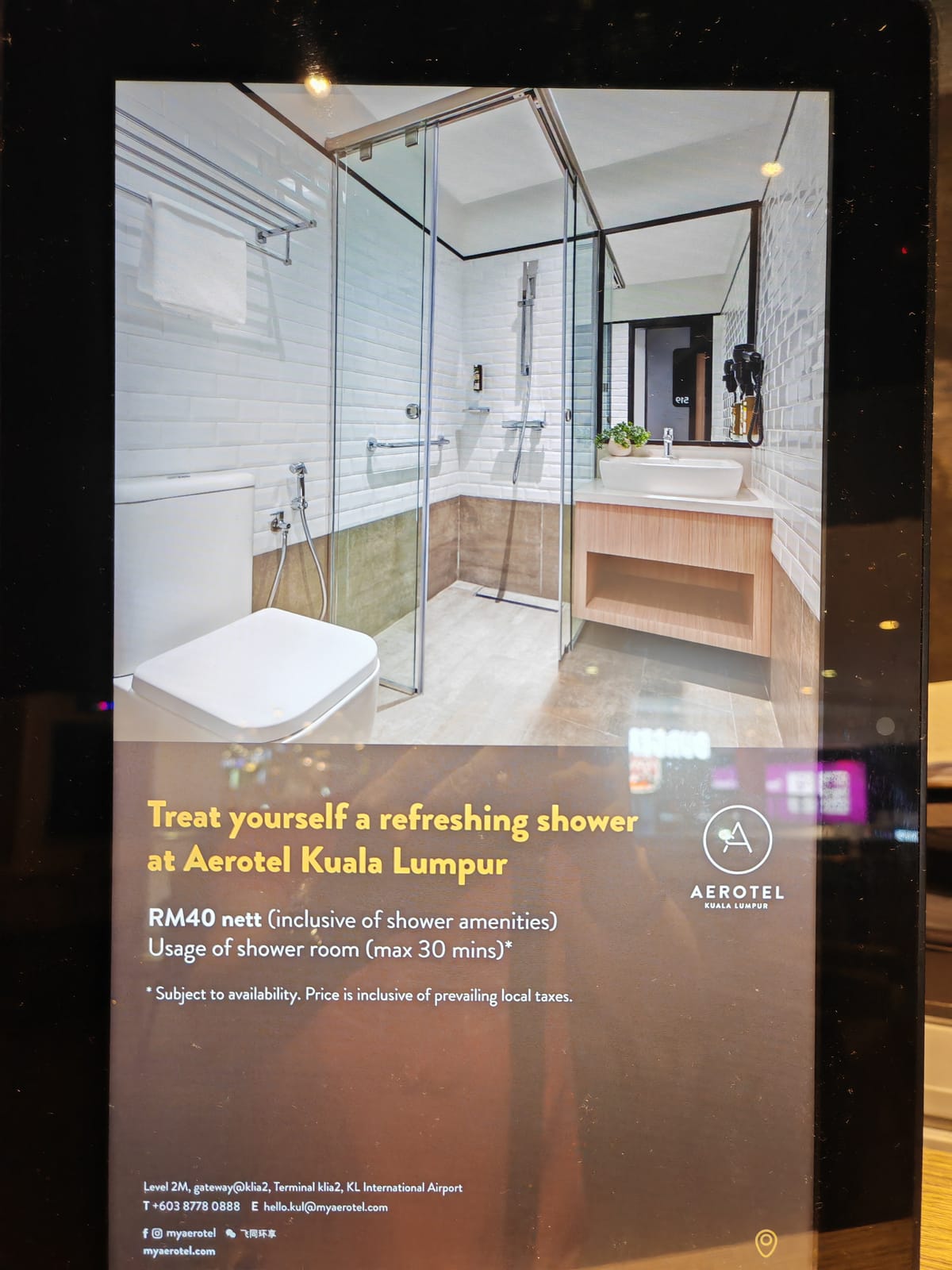 Aerotel Extension, KLIA Terminal 2 — 2