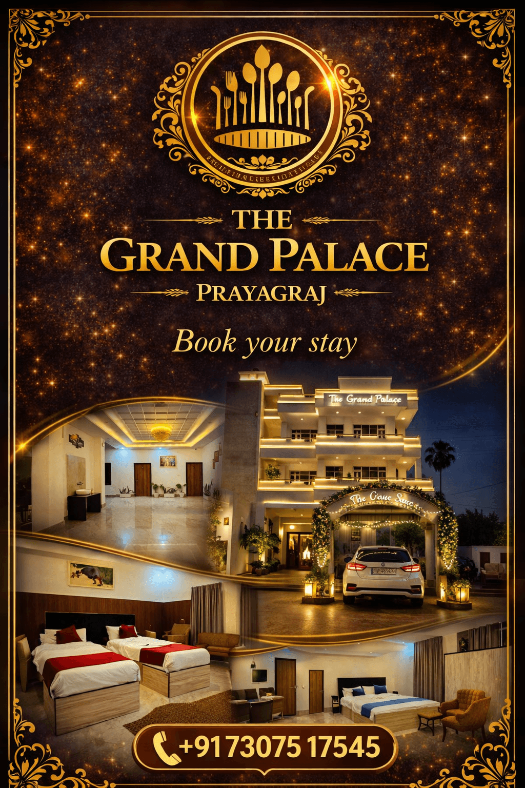 The Grand Palace (Hotel & Lawn)Auckland Rd, Civil Lines,Prayagraj — 1