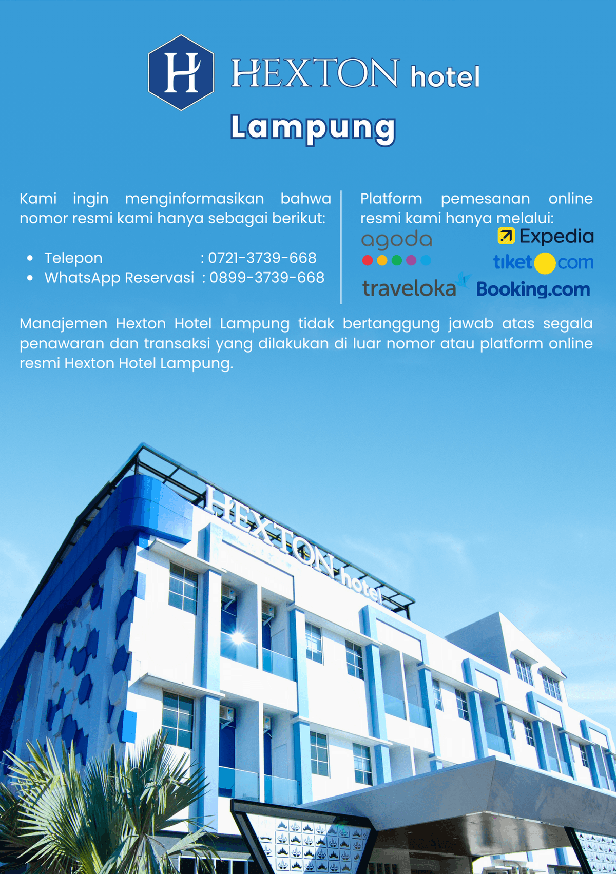 Hexton Hotel Lampung — 3