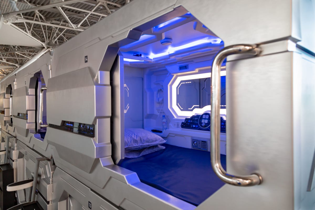 AEROSLEEP Capsule Hotel — 2